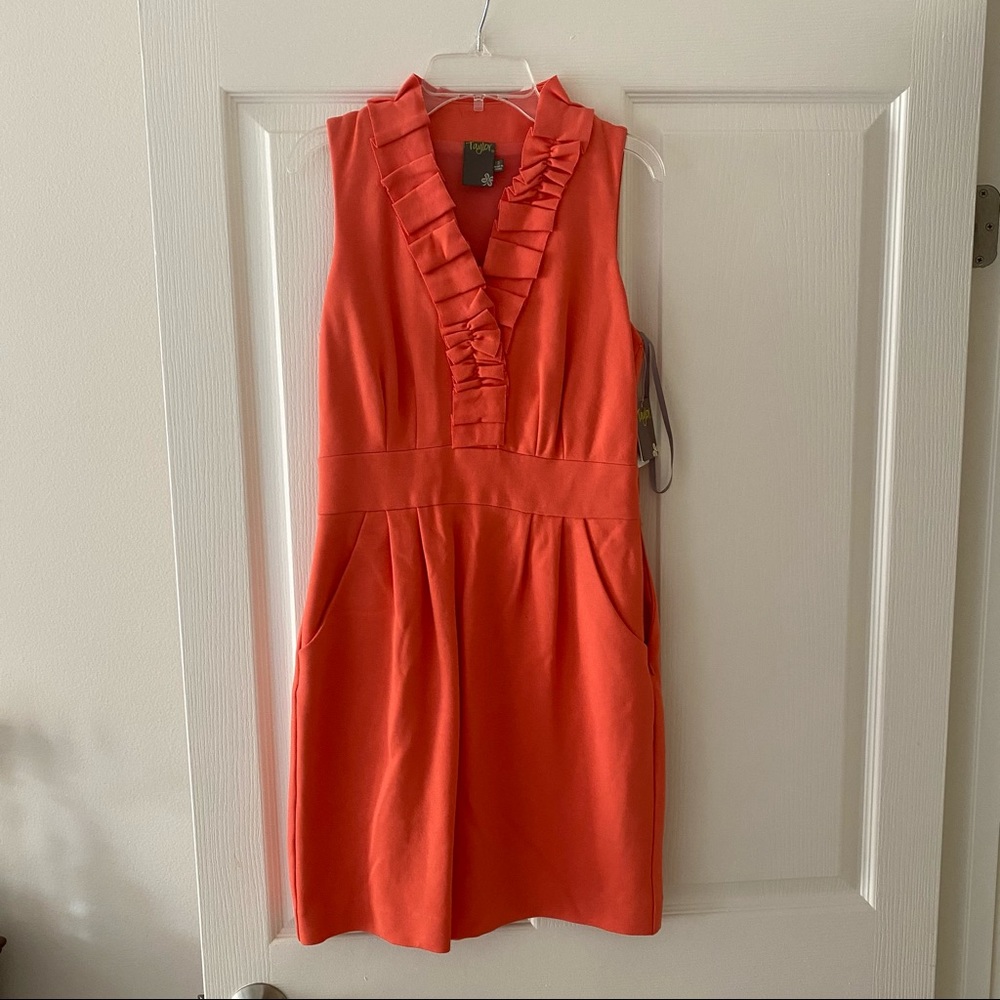 Coral dress